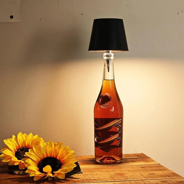 Luxe Glow™ | Premium Wireless Bottle Lamp