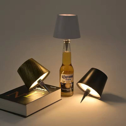 Luxe Glow™ | Premium Wireless Bottle Lamp