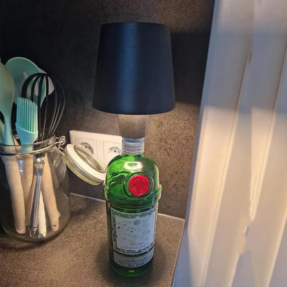 Luxe Glow™ | Premium Wireless Bottle Lamp