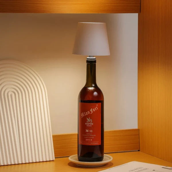 Luxe Glow™ | Premium Wireless Bottle Lamp
