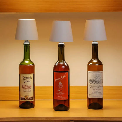 Luxe Glow™ | Premium Wireless Bottle Lamp